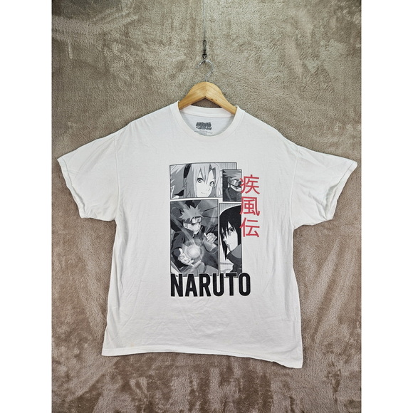 Naruto Shippuden Other - 2007 Naruto Shippuden Graphic Tee Sakura Naruto Sasuke T-shirt Size XL